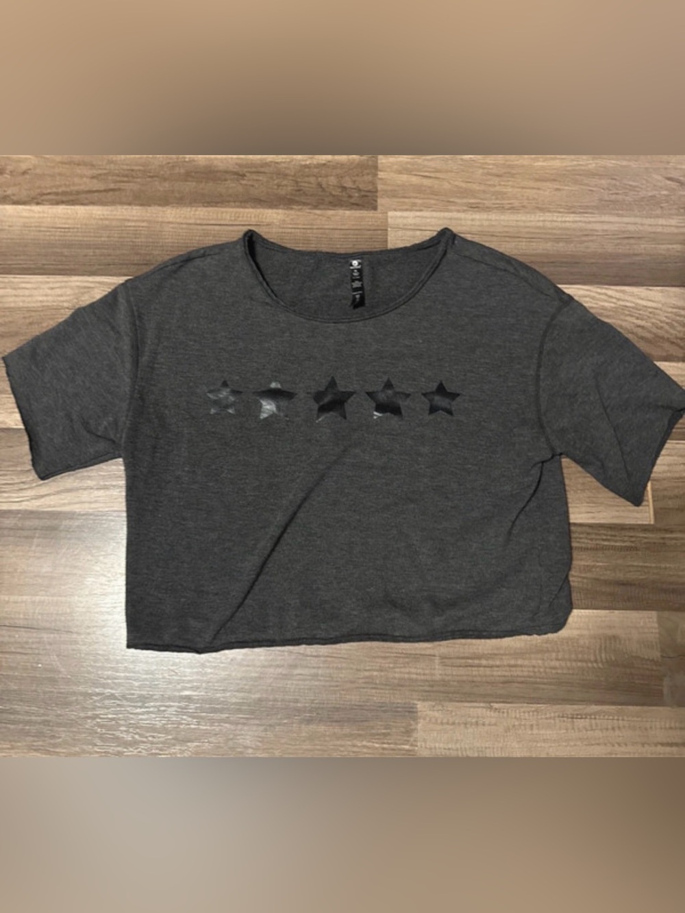 90° women’s cropped short sleeve shirt size XL